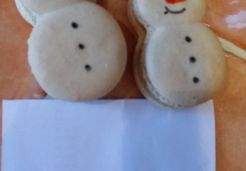 Macarons bonhomme de neige - Emilie B.