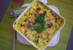 Gratin de pâtes au chou kale - Laure G.