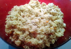 Salade de riz au thon et surimi - Julie M.