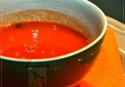 Soupe aux tomates cerises rôties - Christine L.