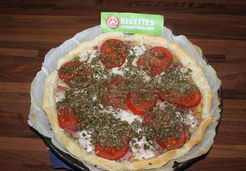 Tarte tomate mozzarella - Gwladys G.