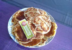 Pancakes à la pomme (Canderel Sucralose) - Touria K.
