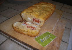Cake tomate feta et basilic - Lucie O.