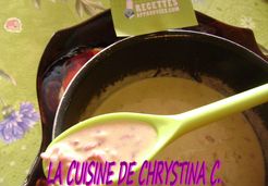 sauce aux lardons - Christiane C.