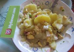 Salade pommes de terre aux oeufs - Christiane C.