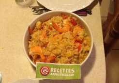 Riz aux crevettes - Veronique C.