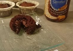 Fondant au chocolat coeur de crêpes - Severine H.