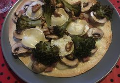 Pizza au brocoli - Laura C.