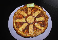 Tarte improvisée au confit d'oignon de "Lucien" - Gwladys G.