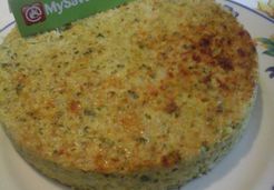 Gâteau de riz aux courgettes - Marie T.