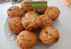 Muffins semoule et raisins secs - Raphaelle M.