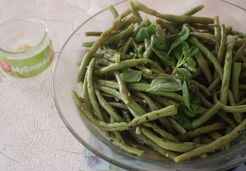 Haricots verts à l'ail - Marina S.