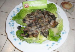 Salade ardéchoise moutardée - Claudine O.