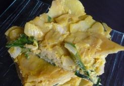 Tortilla pommes de terre et blettes - Alexandra A.