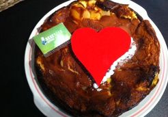 Un  amour de clafoutis tatin et sa sauce chocolatée - Anne-sophie F.