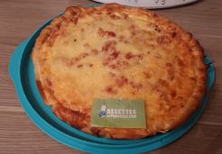 Tarte pommes de terre lardons - Anne-Caroline W.