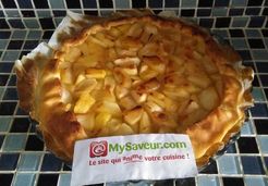 Tarte pomme allégée - Touria K.