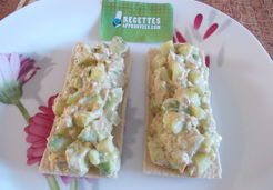 Tartines au concombre, avocat, thon - MILVIA H.