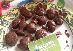 Petits chocolats de Pâques aux pepites caramelisées - Madelyne B.