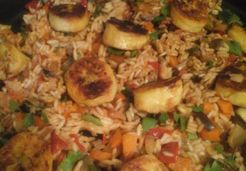 Riz wolof et banane plantain - Marie T.