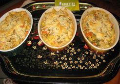 Petits gratins légers aux légumes - Muriel M.