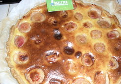 Tarte aux pêches maison - Claudine O.