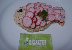 Toasts thon crudités - Adeline A.