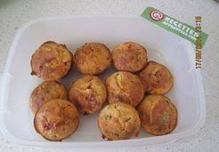 Muffins au jambon et olives vertes - YANNICK V.