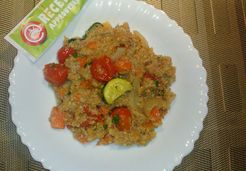 Salade de quinoa aux légumes grillés - Najwa N.