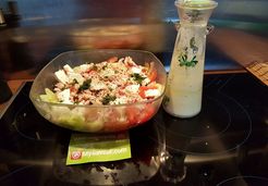 Salade de tomates et concombre - Lynda T.