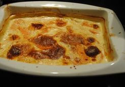 GRATIN DAUPHINOIS VERSION PATATE DOUCE - ELISABETH F.