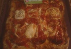 Pizza chorizo au chaource - Marianne F.