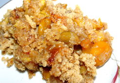 Crumble de mirabelles - Vanessa P.