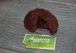 Coeur coulant chocolat cannelle - Amandine W.