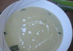 Potage fenouil et petits pois - Marie T.