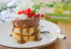 Gâteau de pancakes au chocolat - Lucien Georgelin