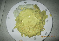 Curry de crevettes au lait de coco - YANNICK V.