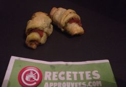 Petits croissants jambon sec pesto - Adeline A.