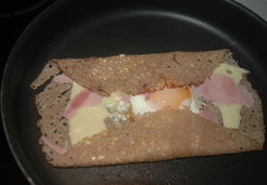 Galettes de sarrazin jambon emmental - Marie E.