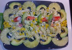 Salade de pâtes aux crevettes - Najwa N.