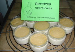 crème aux oeufs, pâte de spéculos - Françoise V.