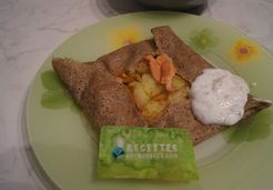 Galette au saumon fumé et pommes de terre - Celine T.