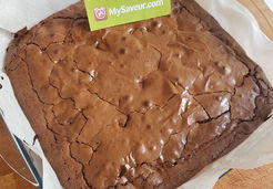 Brownies aux 3 chocolats - Solene H.