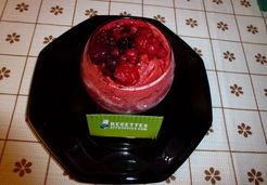 Sorbet aux fruits rouges au thermomix - Bernadette C.