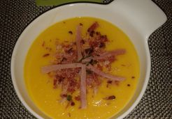 Velouté de légumes au jambon cru - Julie M.