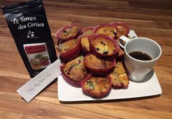 Muffins fruits rouges-choco blanc  - Marion B.
