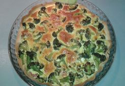 Quiche aux brocolis - Julie M.