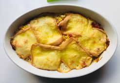 Gratin de pâtes version raclette - Adeline A.