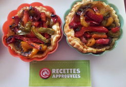 Tartelettes aux 3 poivrons - Cécile G.