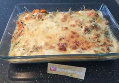 Gratin de cabillaud et légumes express - Munder S.